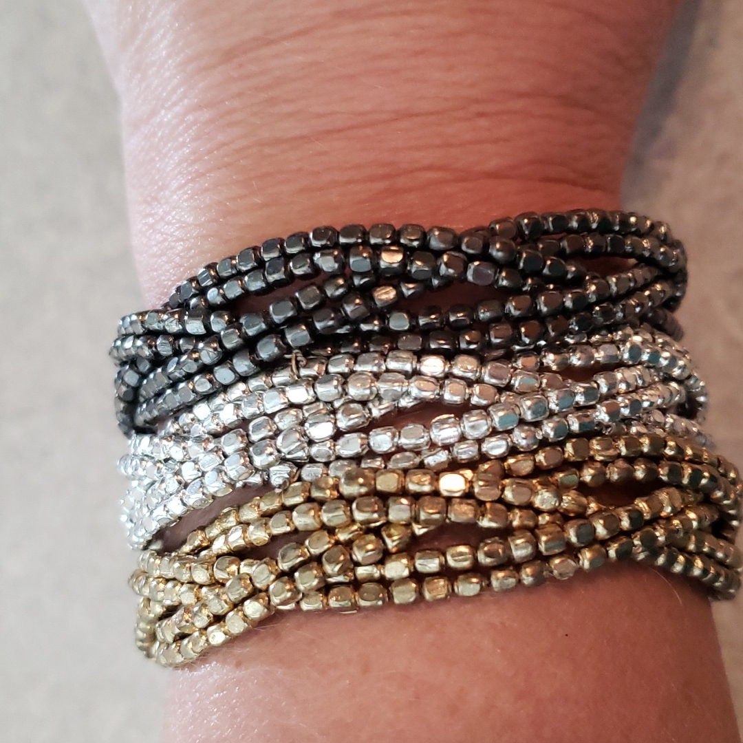 Cuff Memory Wire Bracelet